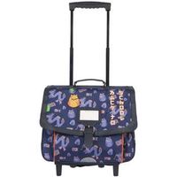tanns cartera mochila con ruedas adam azul 38cm para nino