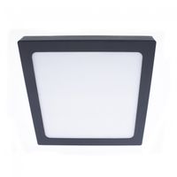 plafon de techo exterior led gelys cuadrado 30w