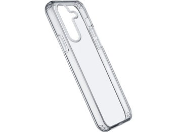 Funda móvil - CellularLine Clear Duo, Para Samsung Galaxy S25+, Rígida, Transparente