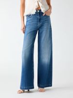 jeans bellagio wide-leg