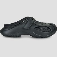 crocs zuecos caged mule blk para mujer