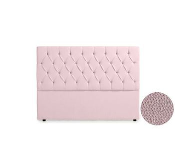 Cabecero tapizado capri acualine 130x120x12 cm - moonia