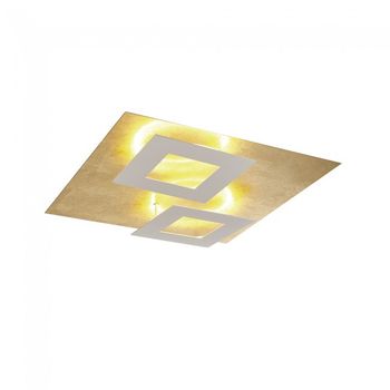 Plafón de techo led dalia oro (48w)