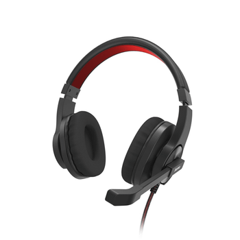 Hama Auricular para PC Office HS USB400 V2 est reo negro