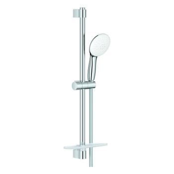 Set De Barra De Ducha Grohe Tempesta 110 26638_3, 600 Mm, 2 Chorros, Bandeja Ws, Cromo, 26638003