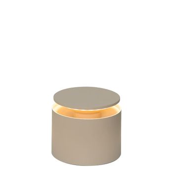 Lámpara led de mesa push up sand portátil y recargable