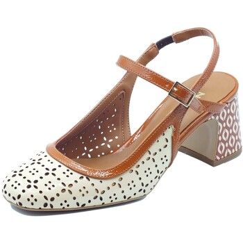 Nacree Zapatos de tacón 2391M022 Napl Crem para mujer