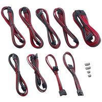 cablemod pro modmesh rt-series asus rogseasonic cable kit - carbon grey  red grey