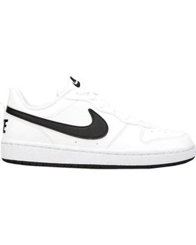 de NIKE ZAPATILLAS DEPORTIVAS NIKE COURT BOROUGH LOW RECRAFT GS DV5456-104 BLANCO NEGRO WHITE-BLACK