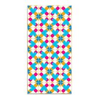 alfombra vinilica crema 300x200cm agatha hidraulico cruces corazones ladeados