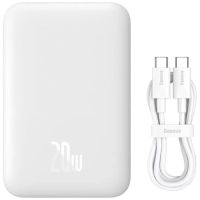 power bank baseus mini air inalambrico magsafe 20w usb-c 6000mah blanco