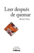 leer despues de quemar