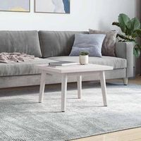tablero de mesa  tablero escritorio cuadrado madera maciza pino blanco 60x60x25 cm