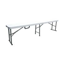 banco plegable para mesa de recepcian 180cm