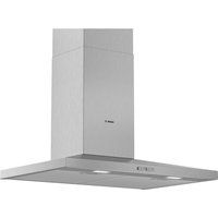 bosch serie 2 dwq74bc50b chimney cooker hood - stainless steel stainless steel
