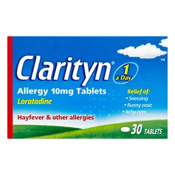 Clarityn Allergy 10mg Tablets - 30 Tablets