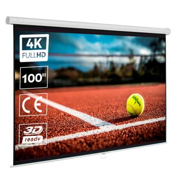 Pantalla para proyector Manual 100