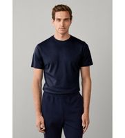 hackett london para hombre hm5000153 camiseta pique marino xl casual manga corta lyocell