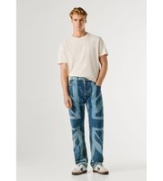 pepe jeans para hombre pm2084541 jeans relaxed bexley iconic union azul 3230 casual algodon denim