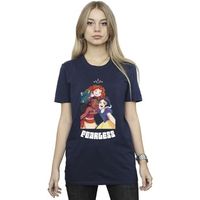 disney camiseta princess fearless para mujer