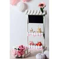 carrito candy bar madera envejecida lollipop