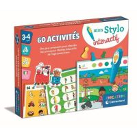 set de lapiz interactivo clementoni 60 juegos educativos 3 anos