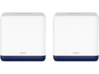 sistema wifi mesh - mercusys halo h50g r1900 mbps mu-mimo pack x2 blanco