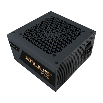 Fuente Alimentación 500W UNYKA ATX Atilius 2.0 Black 500W 80+ Bronze 80 PLUS Bronze Non-Modular Negro