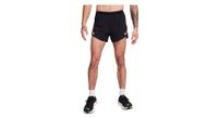 pantalon corto nike aeroswift 4in split negro  hombre