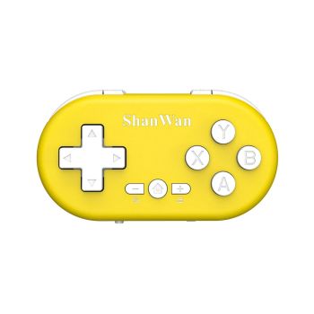 Controlador de juego ShanWan Q36 mini Bluetooth 5.0 | gamepad inalámbrico de bolsillo | interruptor de tres modos | comp