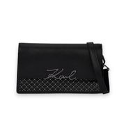 karl lagerfeld para mujer b4w30328 bolso signature negro osfa casual fiesta poliuretano