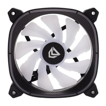 Ventilador Suplementario Nfortec 120mm Atria X Black ARGB Repuesto Ventilador PWM