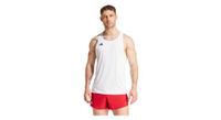 camiseta de tirantes adidas adizero blanca hombre
