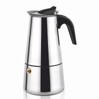 haeger ss moka pot cafetera italiana 10 tazas