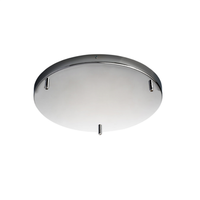 roseta roseta multicable en hierro cromado d 40 con 3 agujeros h3 o40 bl290-pl3-dm40-cr