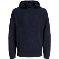 jack  jones jersey 12278921 jjpanel knit hoodie-sky captain para hombre