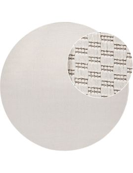 Alfombras de interior y exterior Venezia marfil 200 cm redondo