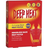 deep heat patch for back pain