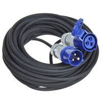 proplus cable extension de alimentacion cee 10m negroazul