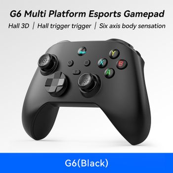 Controlador de Juegos Móvil Inalámbrico G6 con Gatillos y Joystick Hall, Compatible con Switch/PC/Android/iOS
