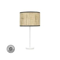 sobremesa alto 1xe27 blanco canizo oscuro 63x30x30cm moda