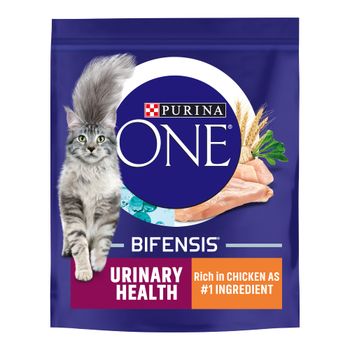 Purina ONE Urinary Care Dry Cat Food Chicken - Economy Pack: 4 x 750g