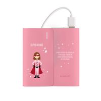 powerbank supermama rosa 4000 mah
