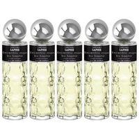 pack de 5 eau de parfum para hombre saphir excentric 200 ml