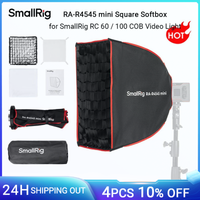 smallrig-minisoftbox cuadrado de ra-r4545 con rejilla de panal portatil para smallrig rc 60  100 cob luz de video-4683