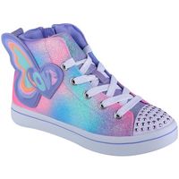 skechers zapatillas altas twi-lites 20-butterfly love para nina