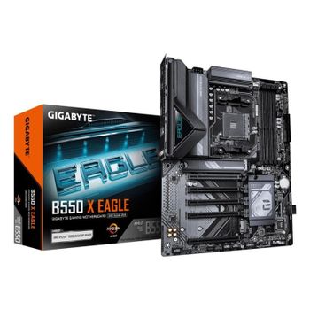 Placa Base Gigabyte B550 X EAGLE AMD B550 AM4 DDR4 ATX 2.5GbE PCIe 4.0 RGB