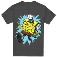 spongebob squarepants camiseta tv18374 para mujer