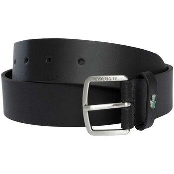 Lacoste Cinturón Cinturón de cuero liso para hombre