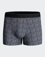 boxer de punto de hombre estampado en algodon